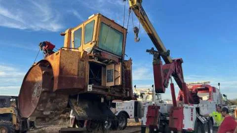Construction Equipment Recovery Central TX